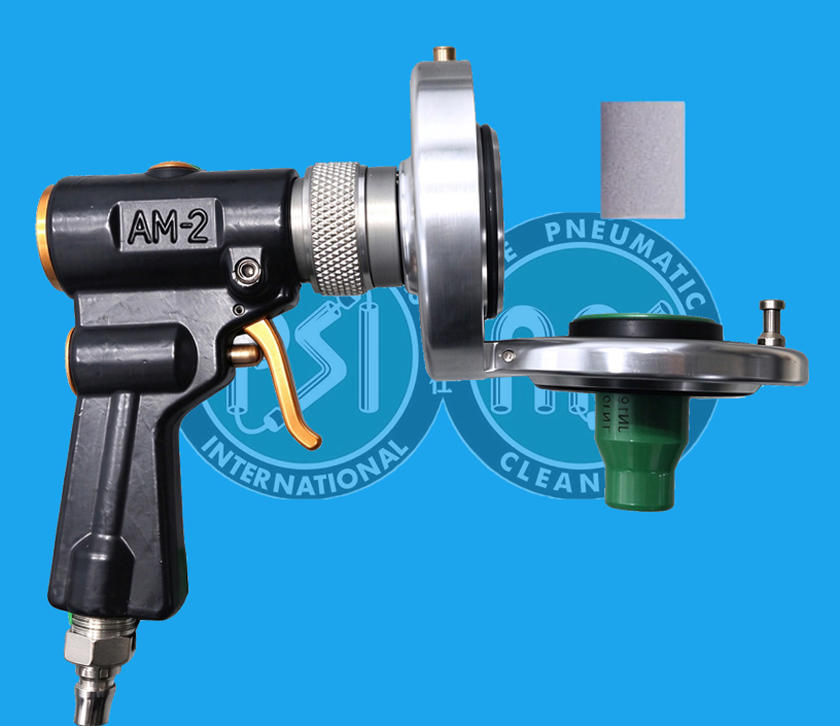 APS AM-2 Pneumatic Pipe Cleaning Gun: Efficient Internal Cleaning for Bent Metal Tubes in Hydraulic, Construction Machinery & Aerospace